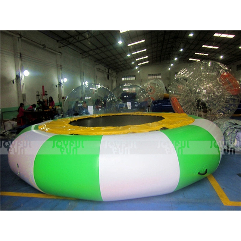 Popular design large inflatable trampoline inflatable air bouncer jumping trampoline for amusement park