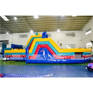 New design high quality outdoor inflatable obstacle course inflatable obstacle bouncing toys for kids
