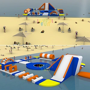 Joyful Fun OEM Factory Outdoor Inflatable Floating Water Park