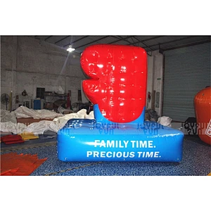 Custom outdoor welding inflatable advertising finger for sale