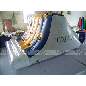 Giant inflatable aqua park pool water slides, customized inflatable round slide for sales