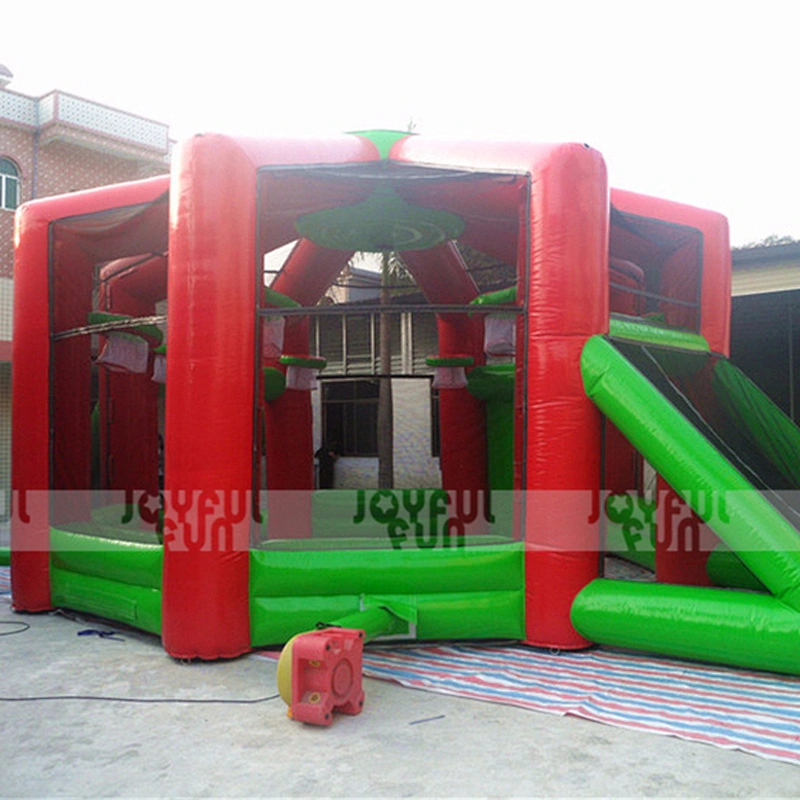 Professional Sport equipment Inflatable Basketball fence Outdoor inflatable adult teenager sport game ball frame for sale