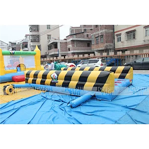 Factory Direct Interactive Challenge Large Used Inflatable Obstacle Course for Adult
