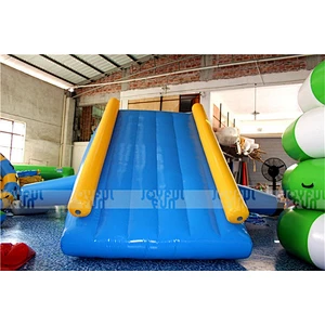 Used Pool Children's Slides Amusement Park Climbing Wall Inflatable Slide for Sale