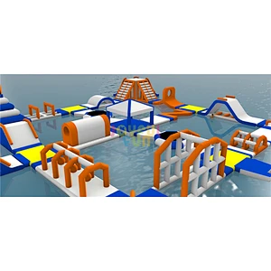 2021 JOYFUL FUN Commercial Adult Kids Open Water Sea Floating Inflatable Water Parks