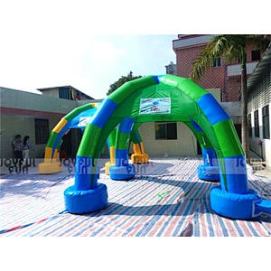 Hot Selling inflatable spider tent round top tent for outdoor advertising inflatable tent amusement park for events