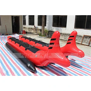 High Quality Inflatable Water Games Flying Fish Custom Used Inflatable Banana Boat for Sale