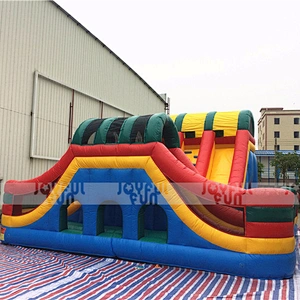 Best quality amusement inflatable slide playground inflatable kid's toy entertainment park for sale