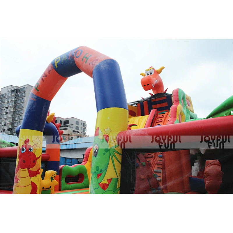 Commercial Inflatable Dragon Playground Outdoor Used Inflatable Playground in Playground