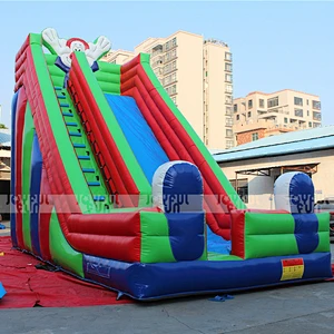 China Supplier Wholesales New Style 9*4*7.5m / ft PVC Inflatable Slide