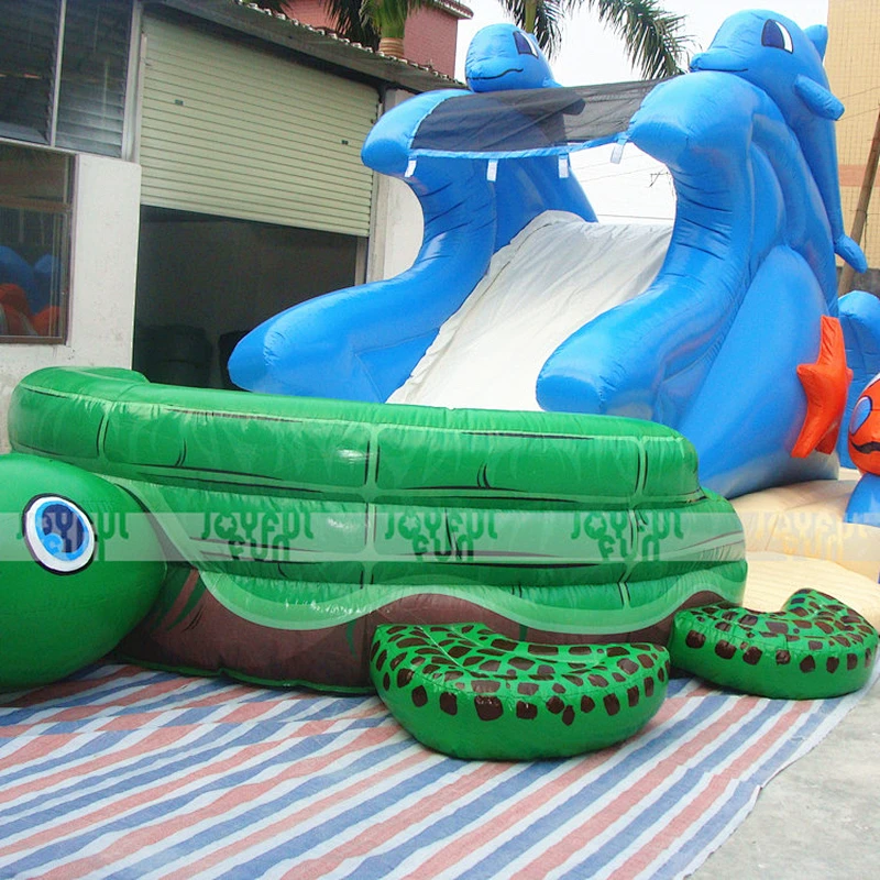 Good Rating Water Giant Inflatable Slide Used Inflatable Water Slide with Pool for Sale