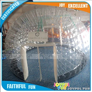 Good quality giant clear inflatable bubble camping tent hot toys for christmas 2017