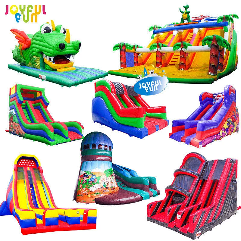 High Quality Customized Used Commercial Outdoor Inflatable Dry Slide for Kids and Adults