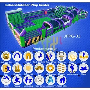 Large Inflatable Park Commercial Indoor Outdoor Playground Equipment Inflatable Theme Park