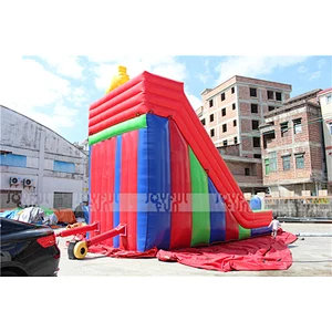 Hot sale cheap price inflatable clown slide clown theme slide inflatable dry slide for kids