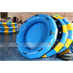 wholesales manufacturer popular Inflatable water wrest swim tube promotion ring pvc customized size for sale