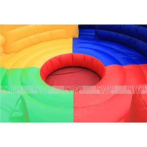 Hot Selling Inflatable Interactive Entertainment Mechanical Game Inflatable Dizzy X Interactive Obstacle Course