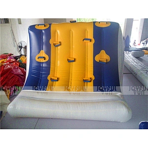 Giant inflatable aqua park pool water slides, customized inflatable round slide for sales