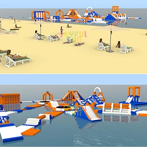 2021 JOYFUL FUN Factory Hot Sale Inflatable water park