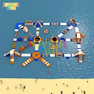 Joyful Fun factory inflatable sea water park prices