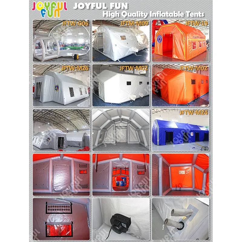 2021 Joyful Fun Rescue Medical Commercial Outdoor Big Inflatable Tent For Sale