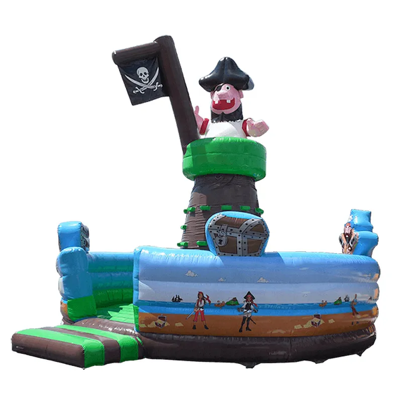 Pirate Theme Rock Climbing Inflatable Sport Games Outdoor Toys Sport Game