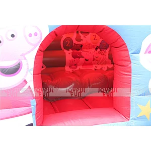Customized Cartoon Kids Toys Bouncy Castle Jumping Inflatable Bounce House with Slide