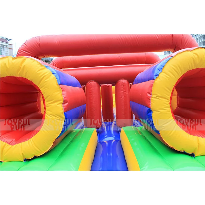 Hot sale outdoor commercial factory price inflatable obstacle course inflatable jumping bouncer game for sale