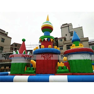 China Factory High Quality Inflatable Outdoor Children Playground Jumping House For Kids