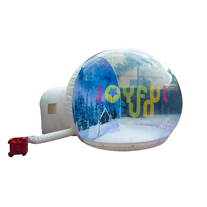 Outdoor Attractive Clear Large Inflatable Snow Globe for Christmas Decoration Sale