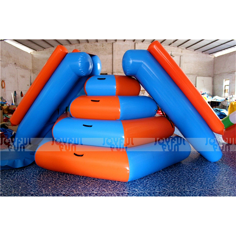 Commercial customize giant inflatable floating water slide for amusement equipment