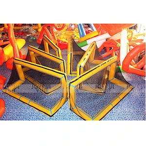 High quality outdoor sport inflatable ball goat cheap price welding plastic standing ball goat