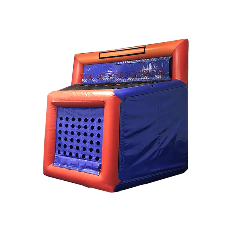 Inflatable basketball arcade game machine inflatable basketball game