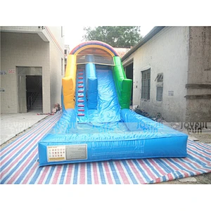 China factory commercial popular inflatable water slide with pool inflatable water toy for kids