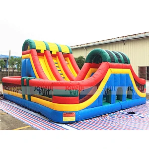 Best quality amusement inflatable slide playground inflatable kid's toy entertainment park for sale