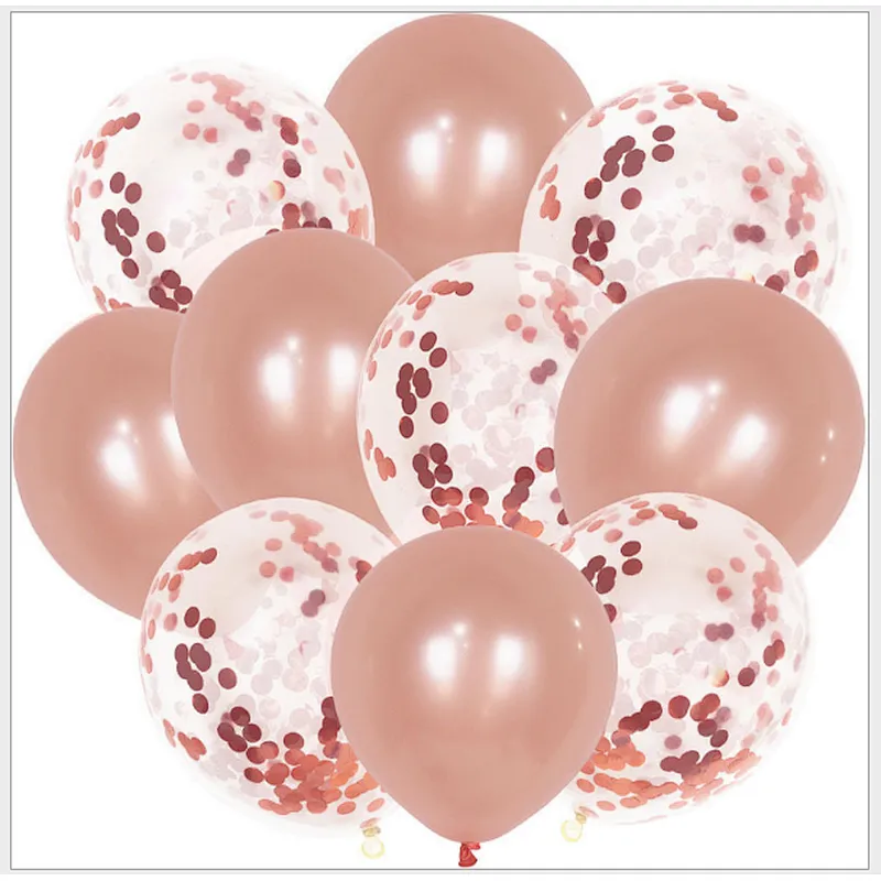 Hot Selling Multi Colors Confetti latex globos 10pcs 12 inches Set Wedding birthday Party Baby shower Latex Balloon