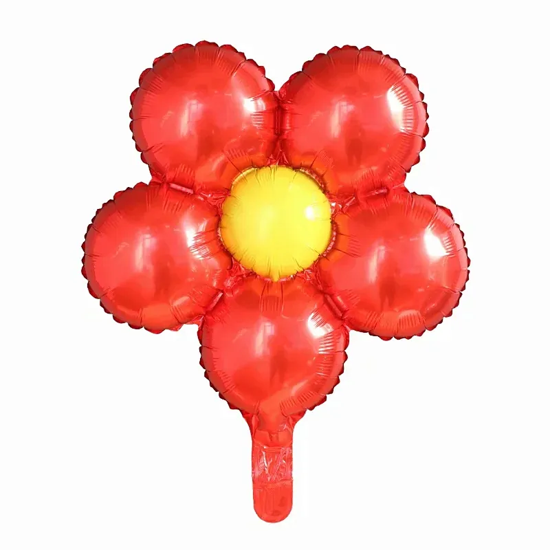 Beautiful Flower foil Balloons leaf Flower Baloon Wedding decorations Party Suplies Globos