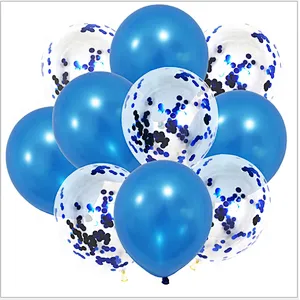Hot Selling Multi Colors Confetti latex globos 10pcs 12 inches Set Wedding birthday Party Baby shower Latex Balloon