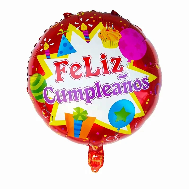 18 inch Spanish globos aluminum foil balloon feliz dia te amo I love you balloon birthday wedding party decoration wholesale