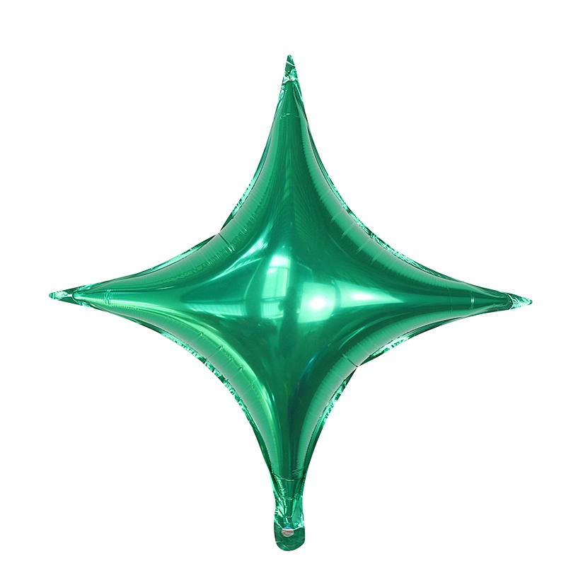 Promotion 26 Inch Big Giant Four Point Star Shape Foil Helium Balloons For Wedding Birthday Party Decoration Globos