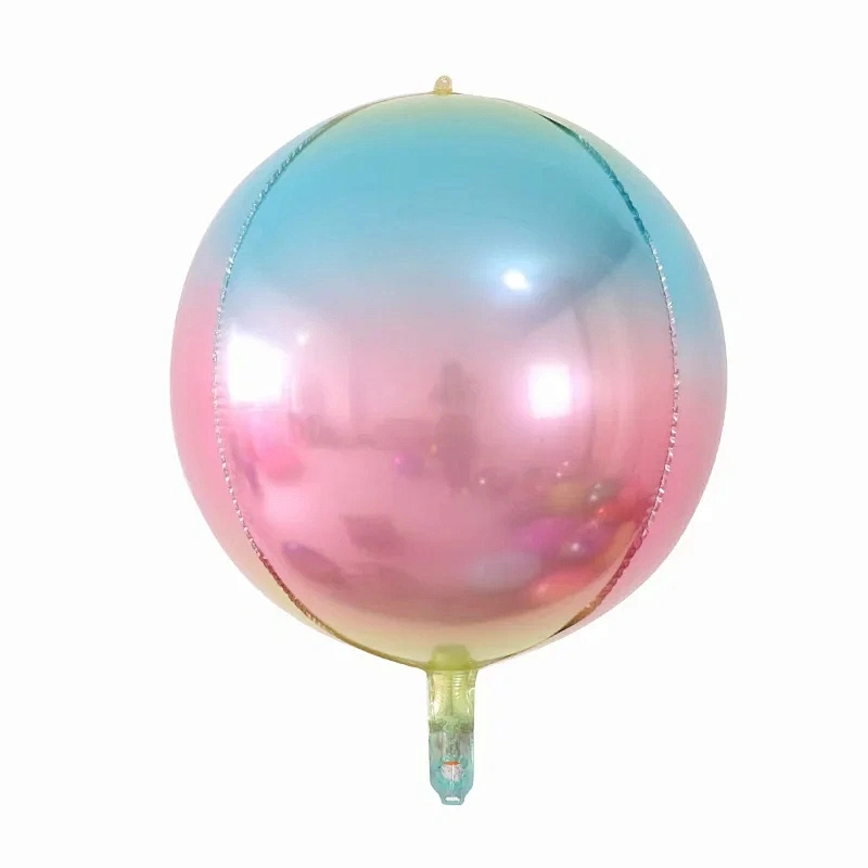 Wholesale 18/ 22 Inch Birthday Party 4D Decoration Balloon Children Birthday Party Plain Foil Balloon