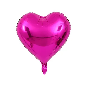 18 inch pure color five-pointed star helium foil balloons wedding party decoration star globos logo custom ballons wholesale