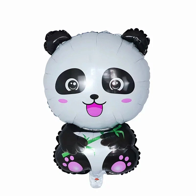 Hot Sale Animal Balloon Children Party Foil Balloon Cartoon Animal Panda Shape Party Decoration Balloon Set