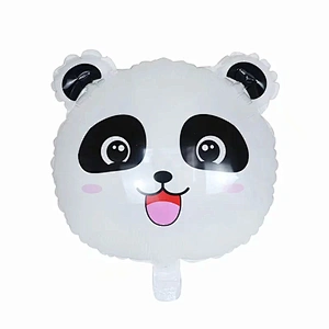 Hot Sale Animal Balloon Children Party Foil Balloon Cartoon Animal Panda Shape Party Decoration Balloon Set