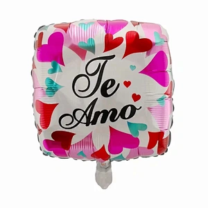 18 inch Spanish globos aluminum foil balloon feliz dia te amo I love you balloon birthday wedding party decoration wholesale