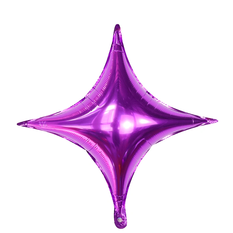 Promotion 26 Inch Big Giant Four Point Star Shape Foil Helium Balloons For Wedding Birthday Party Decoration Globos