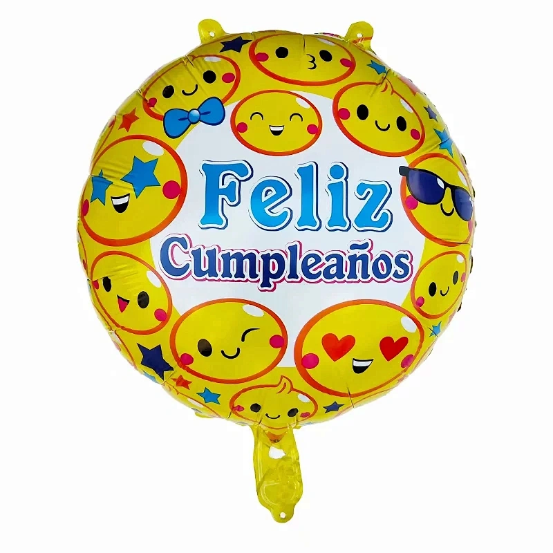18 inch Spanish globos aluminum foil balloon feliz dia te amo I love you balloon birthday wedding party decoration wholesale