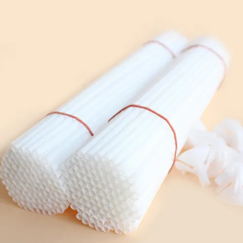 Wholesale cheap 40 CM white plastic balloon cup holder stand stick with base balloon accessories for latex balloon