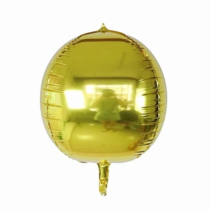Wholesale 18/ 22 Inch Birthday Party 4D Decoration Balloon Children Birthday Party Plain Foil Balloon