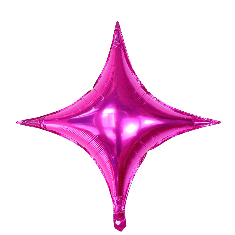 Promotion 26 Inch Big Giant Four Point Star Shape Foil Helium Balloons For Wedding Birthday Party Decoration Globos
